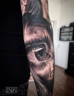 Fotorealistisches Auge